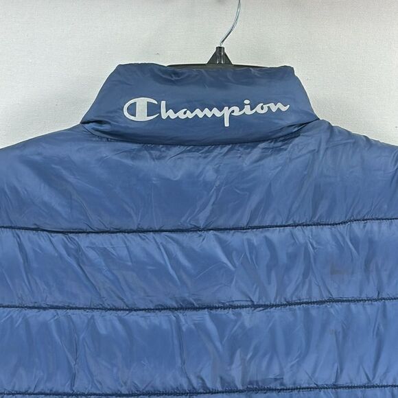 Champion Puffer Vest- Blue- Size XL - Picture 8 of 9